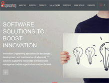 Tablet Screenshot of innovationengineering.eu